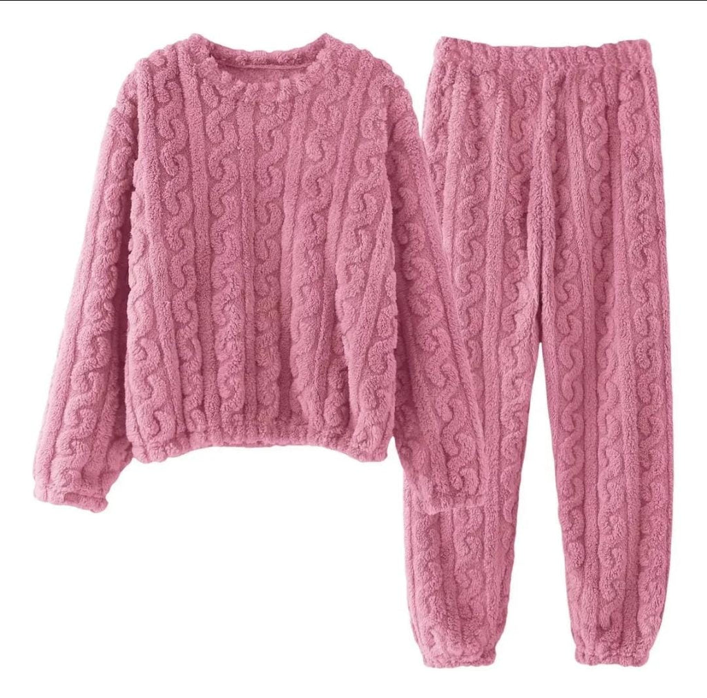 Pijama Polar Ultra Suave Mujer – Calor y Comodidad Total para Invierno
