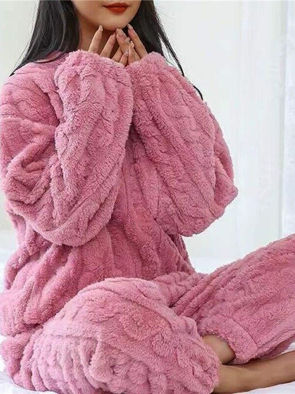 Pijama Polar Ultra Suave Mujer – Calor y Comodidad Total para Invierno